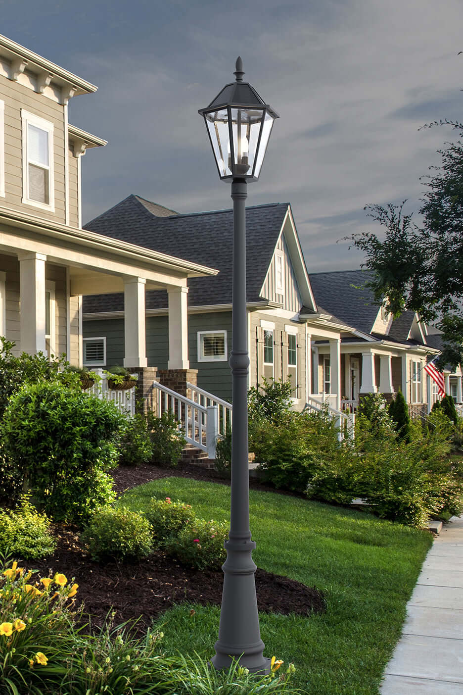 Solar Outdoor Post Light - Costco