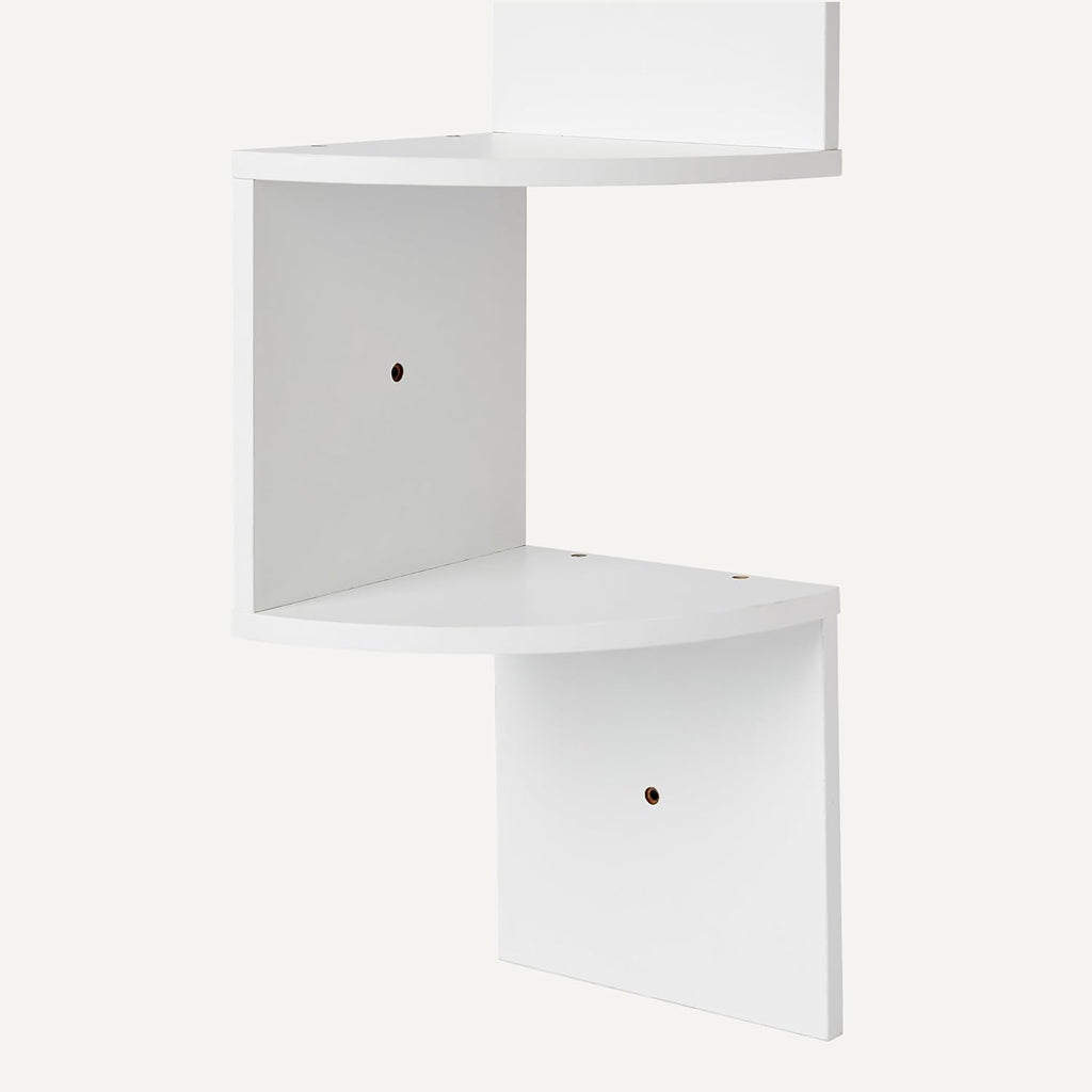5-Tier Wall-Mounted Corner Shelf