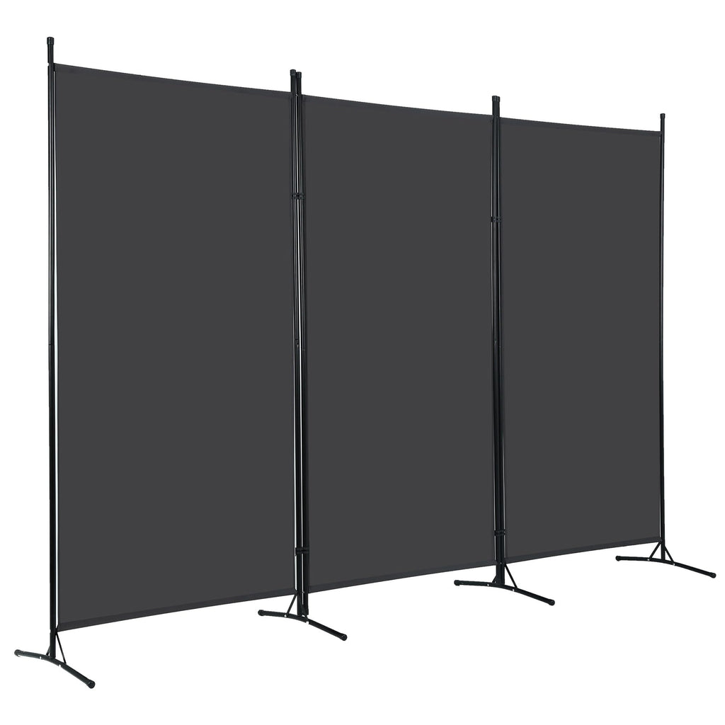 3-Panel Room Divider Screen 102"x70"