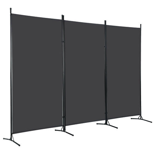 3-Panel Room Divider Screen 102"x70"