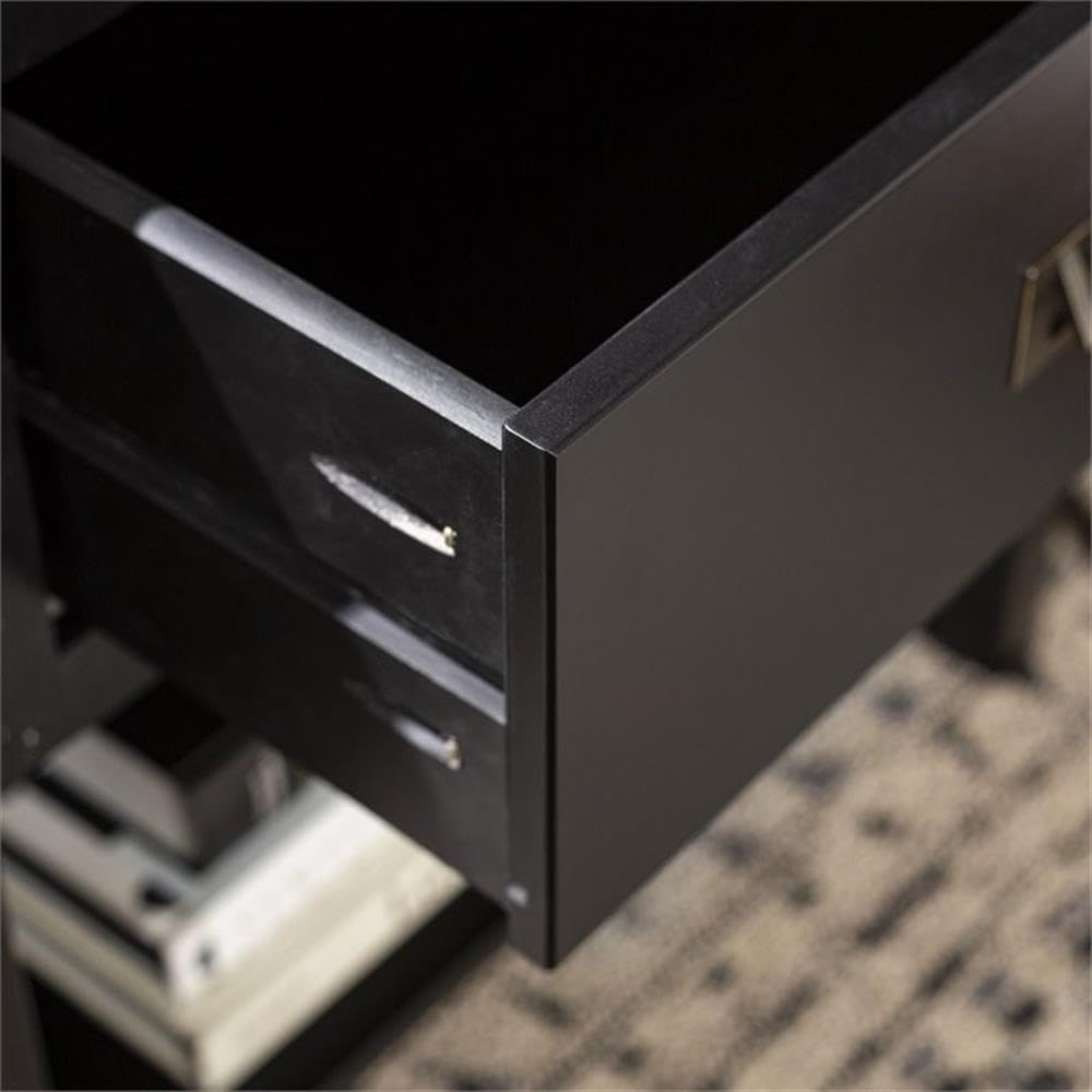 Solid Wood 2-Piece Nightstand Set