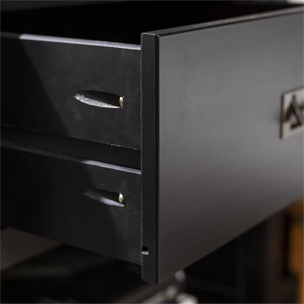 Solid Wood 2-Piece Nightstand Set