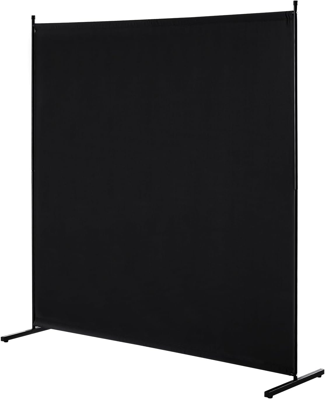 6FT Black Room Divider for Privacy