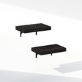 15-Inch Floating Wall Shelves Set of 2