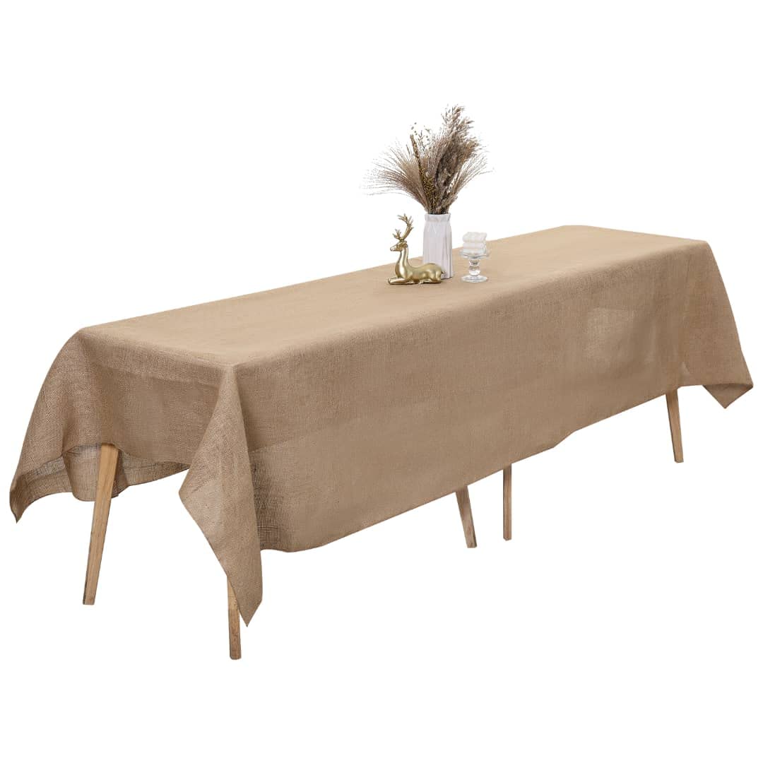 Burlap Tablecloth 60" x 108"
