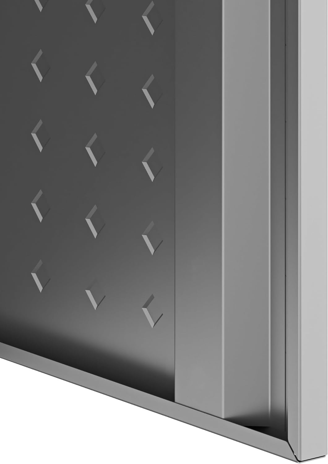 Black/Grey Floating Garage Storage Cabinet