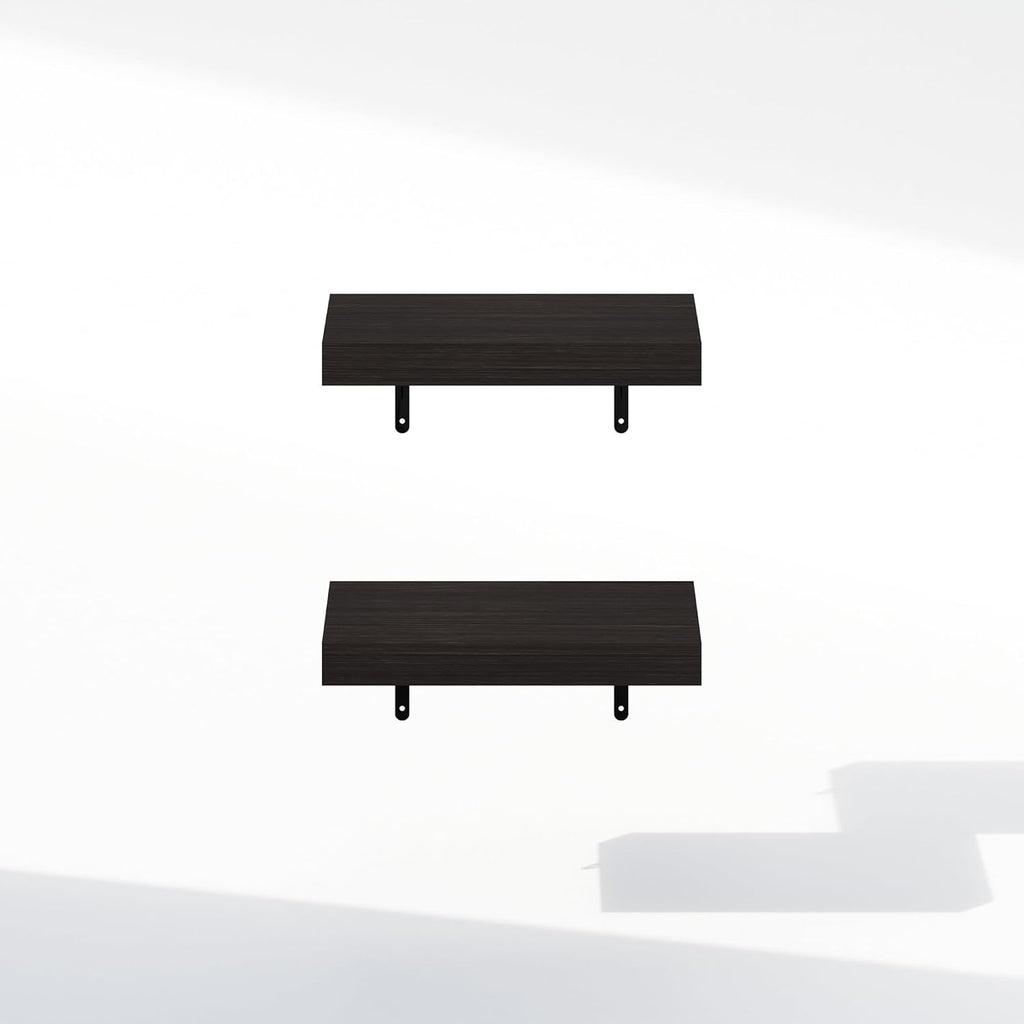 15-Inch Floating Wall Shelves Set of 2