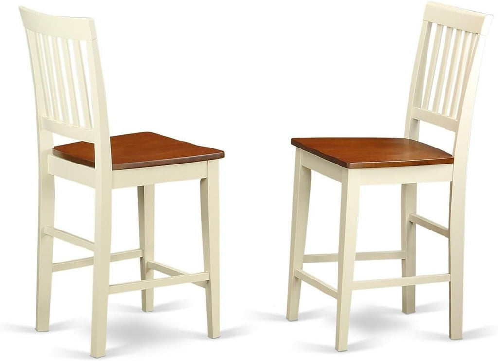 3-Piece Buttermilk & Cherry Dining Set