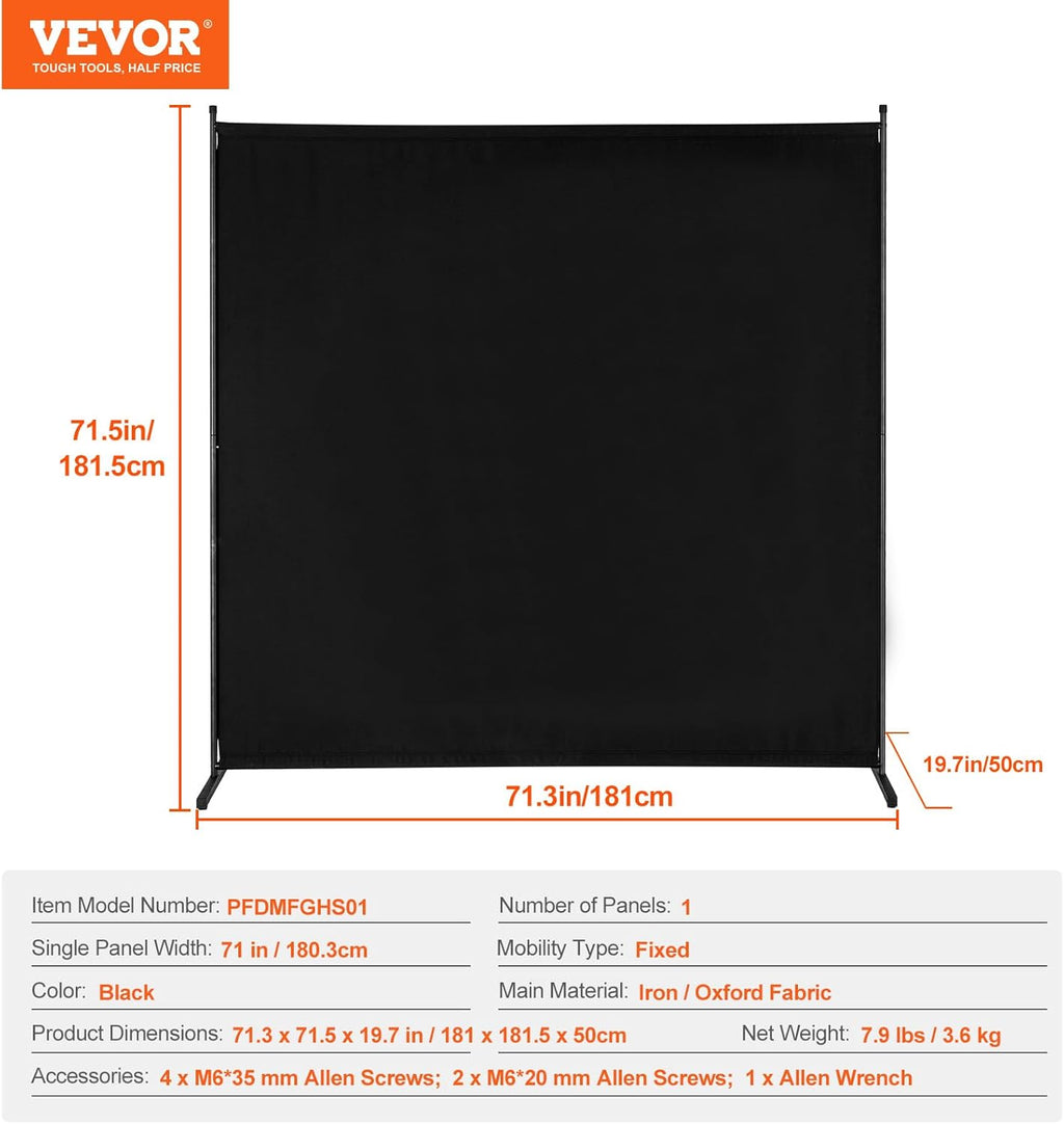 6FT Room Divider Panel
