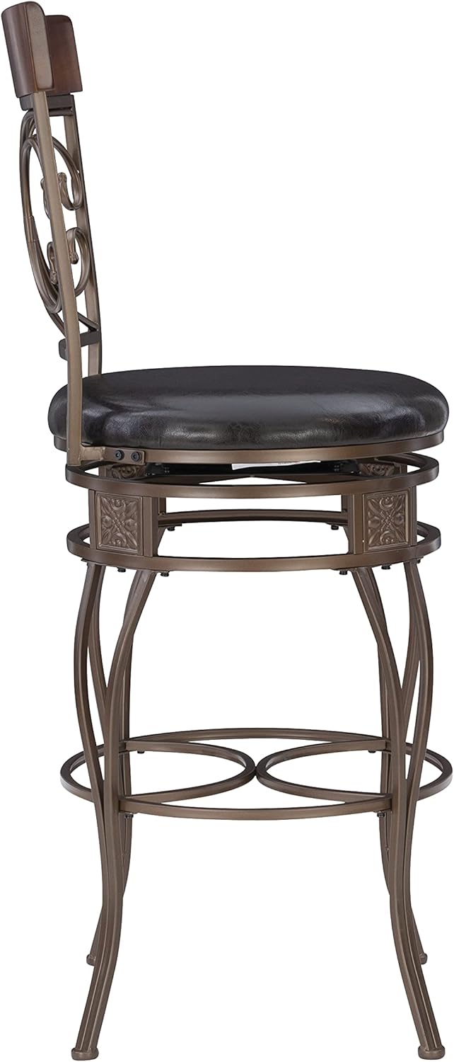 Bar Height Dark Bronze Barstool
