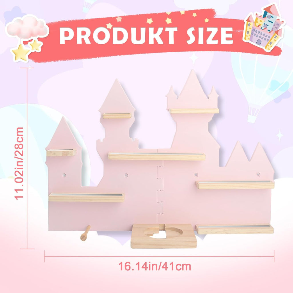 Pink Castle Magnetic Shelf Set for Toniebox