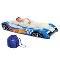 Twin Hot Wheels Kids Air Mattress with Carrying Bag