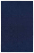 Garland Rug Town Square Navy Blue 3' x 5' Non Slip Area Rug for Living Rooms & Hallways, Stylish & Durable for High-Traffic Areas Navy 3' x 5' (Rectangular)