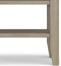 Square Solid Wood End Table 19"