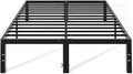 King Metal Bed Frame with Storage Space