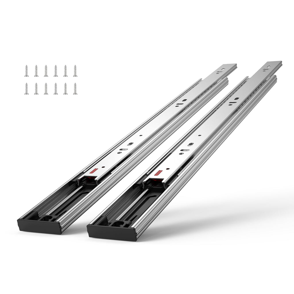 Full Size Set of 6 Soft Close Drawer Slides