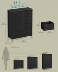8-Drawer Dresser 30.2"W x 11.8"D x 37.5"H