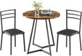 Small Round Kitchen Table with 2 Chairs