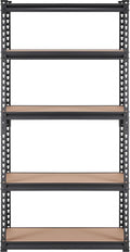 5-Tier Metal Garage Shelving Unit 30"x12"x60"