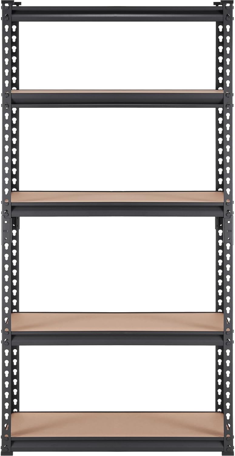 5-Tier Metal Garage Shelving Unit 30"x12"x60"