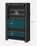 10-Tier Shoe Rack for 40-50 Pairs