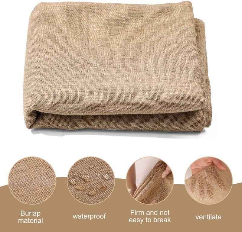 Burlap Tablecloth 60" x 108"