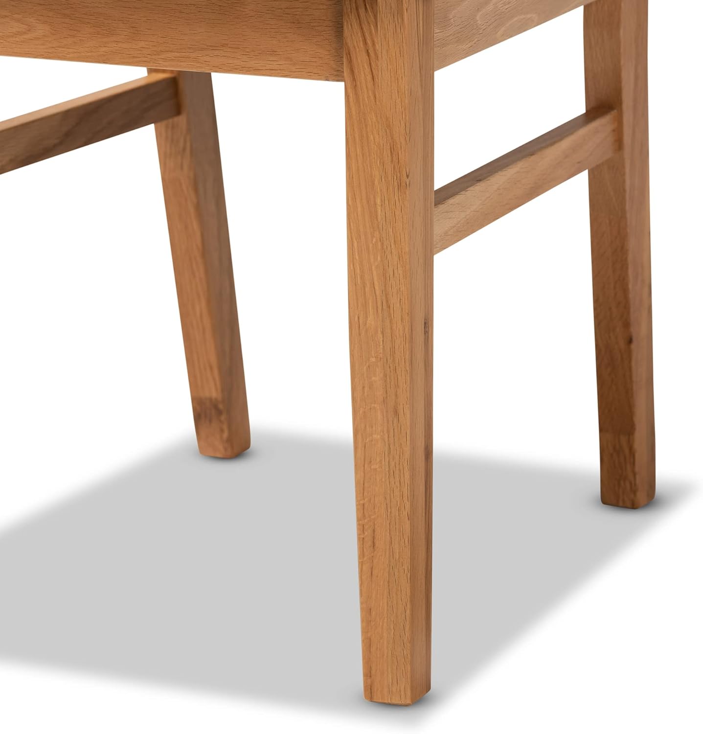 Mid-Century Modern Rattan Dining Chair Set