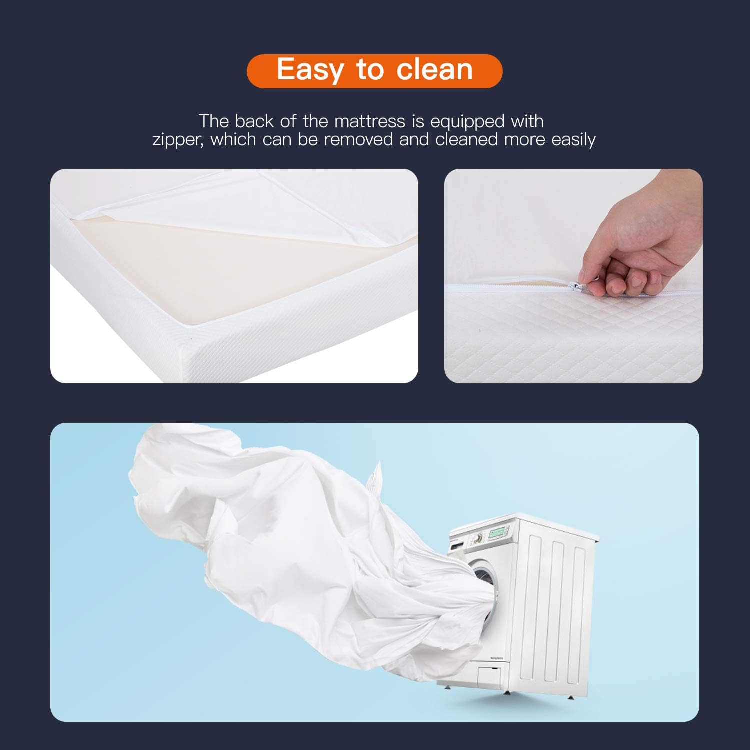 Twin Medium Gel Memory Foam Mattress 8"