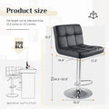 Set of 4 Counter Height Bar Stools 24"