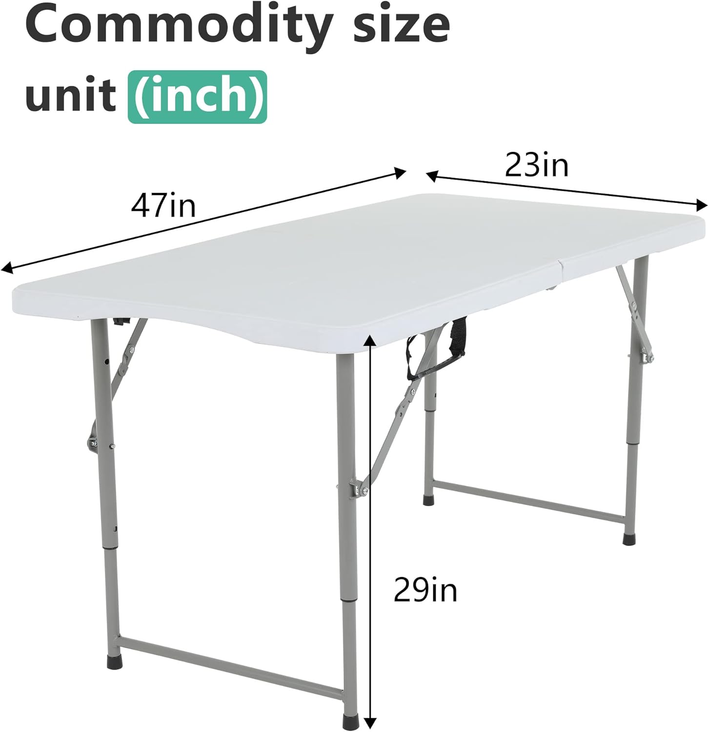 Folding Portable Table 70"x29"