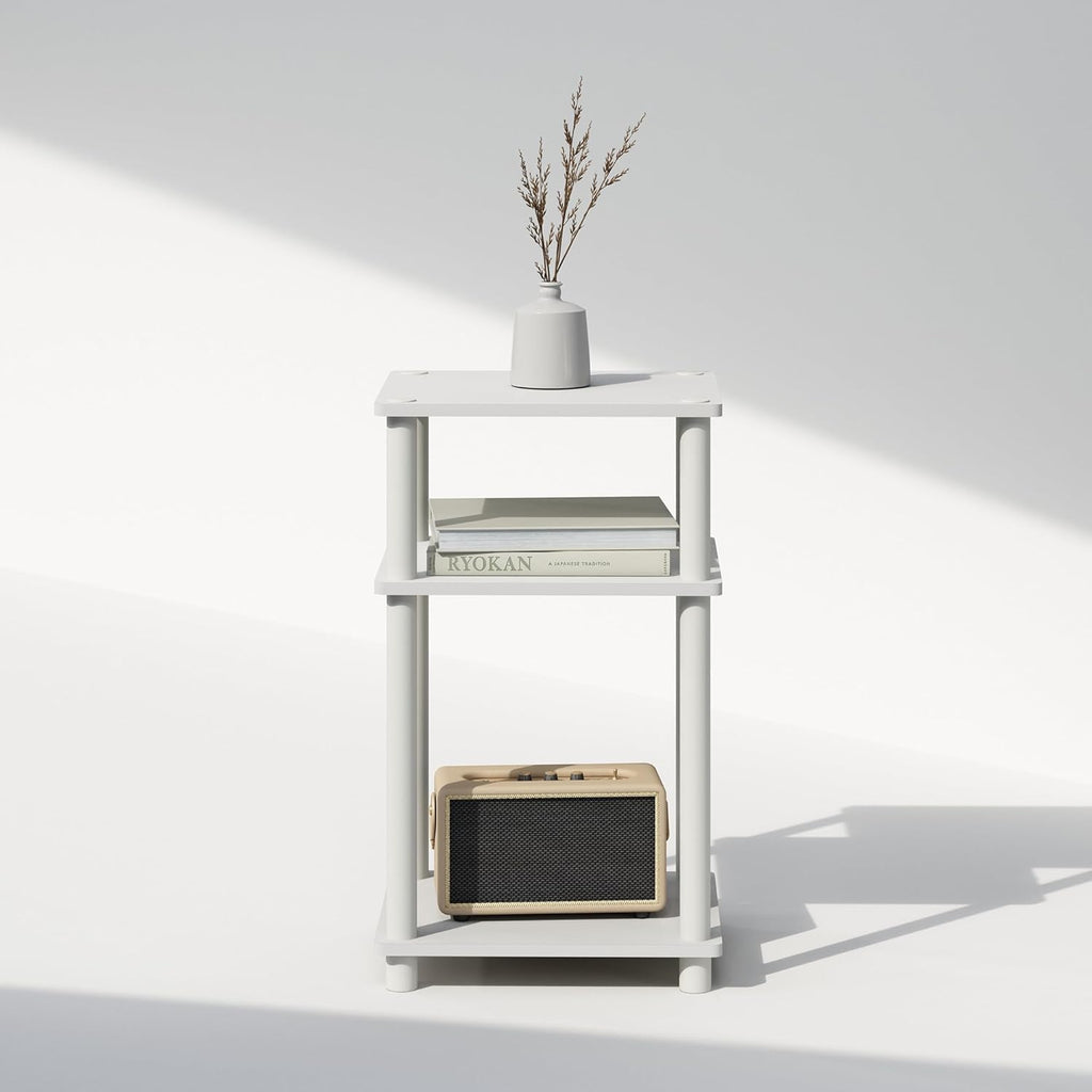 3-Tier Open Storage Nightstand