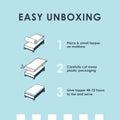 Full Size Memory Foam Mattress Topper