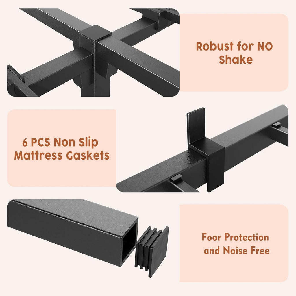 Queen Tool-Free Bed Frame