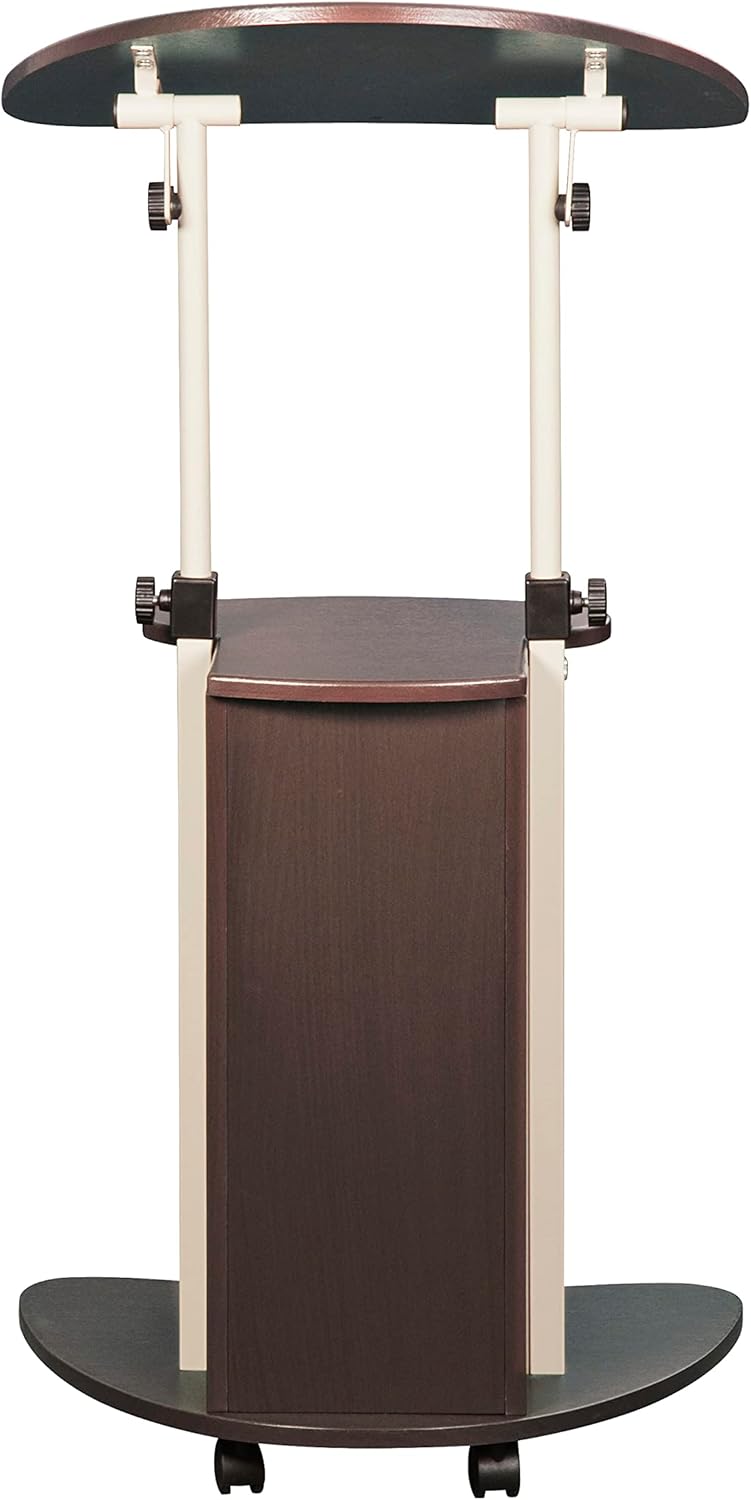 Adjustable Laptop Cart with Storage