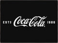 2x5 Coca-Cola Theme Rubberback Rug