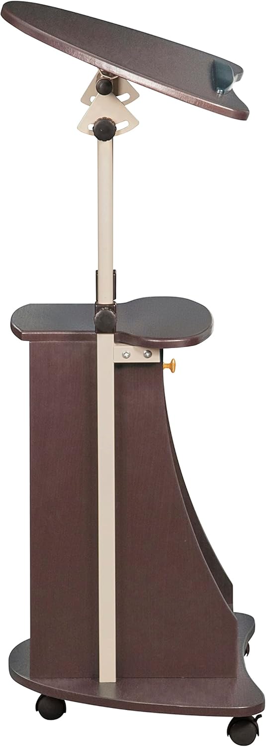 Adjustable Laptop Cart with Storage
