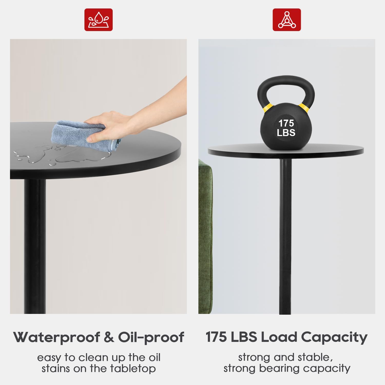 40" Round Bistro Bar Table