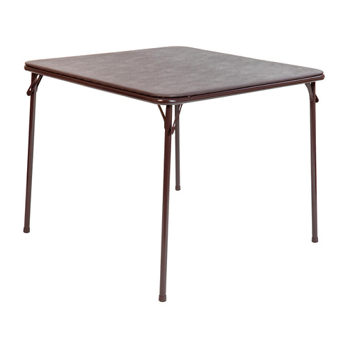 33.5" Square Folding Card Table with Padded Top
