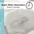 Memory Foam Bath Mat 24x16