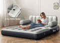 Queen Inflatable Sofa Bed with Headboard
