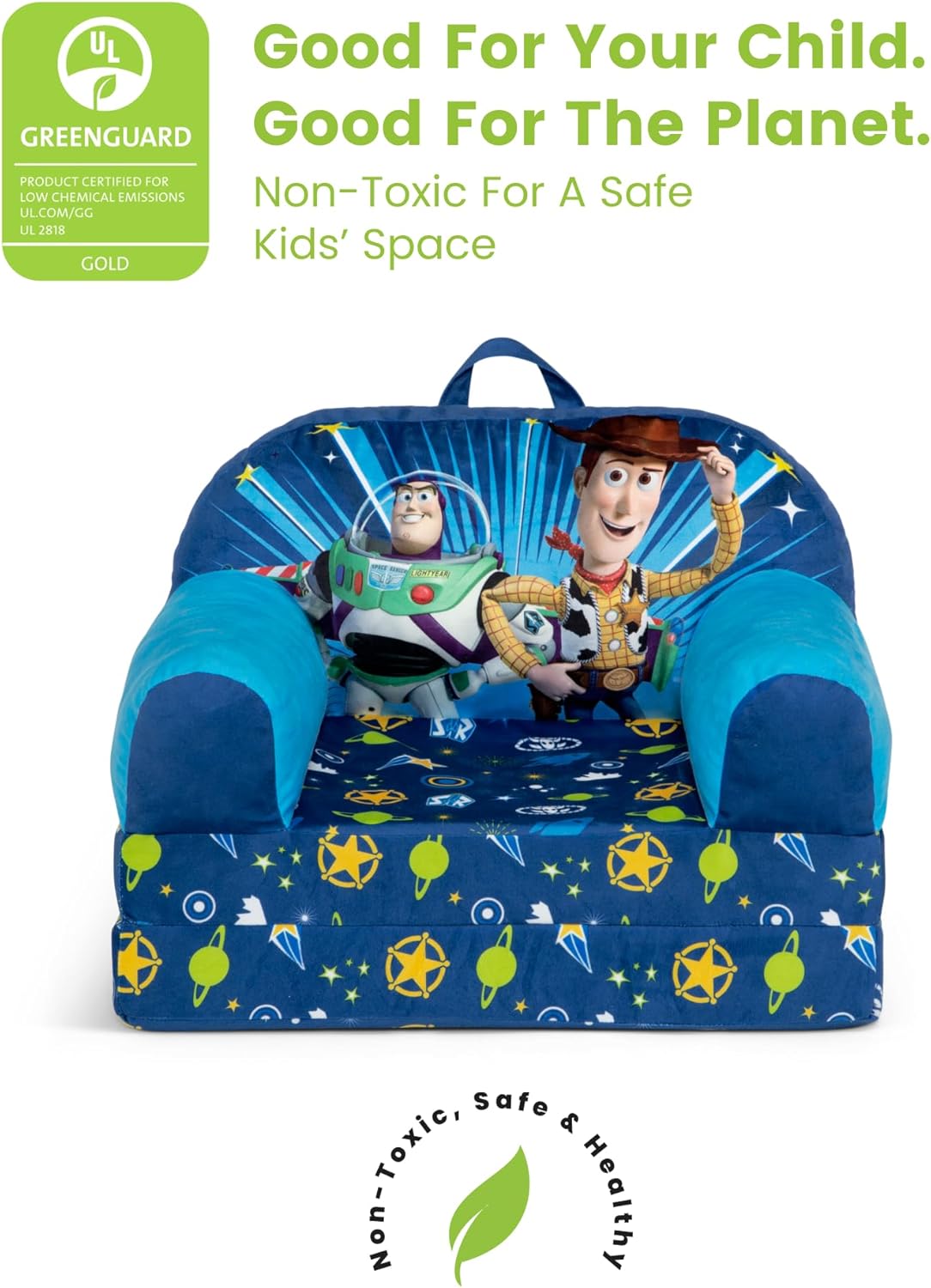 Toy Story Cozee Buddy Flip-Out Kids Chair