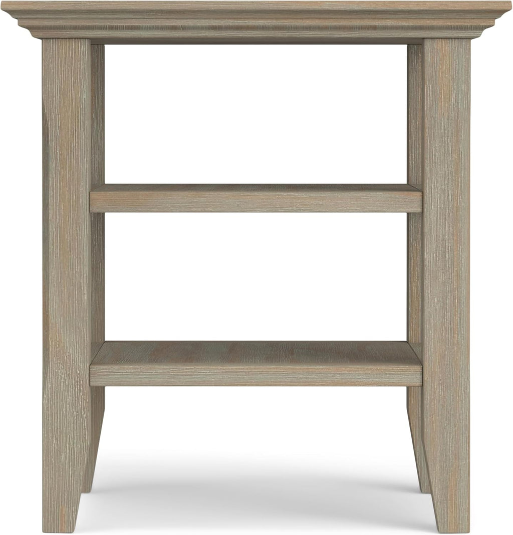 Square Solid Wood End Table 19"