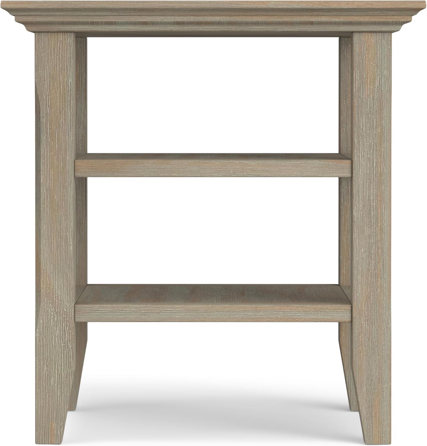 Square Solid Wood End Table 19"