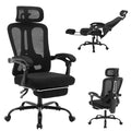 Ergonomic Office Chair with Footrest