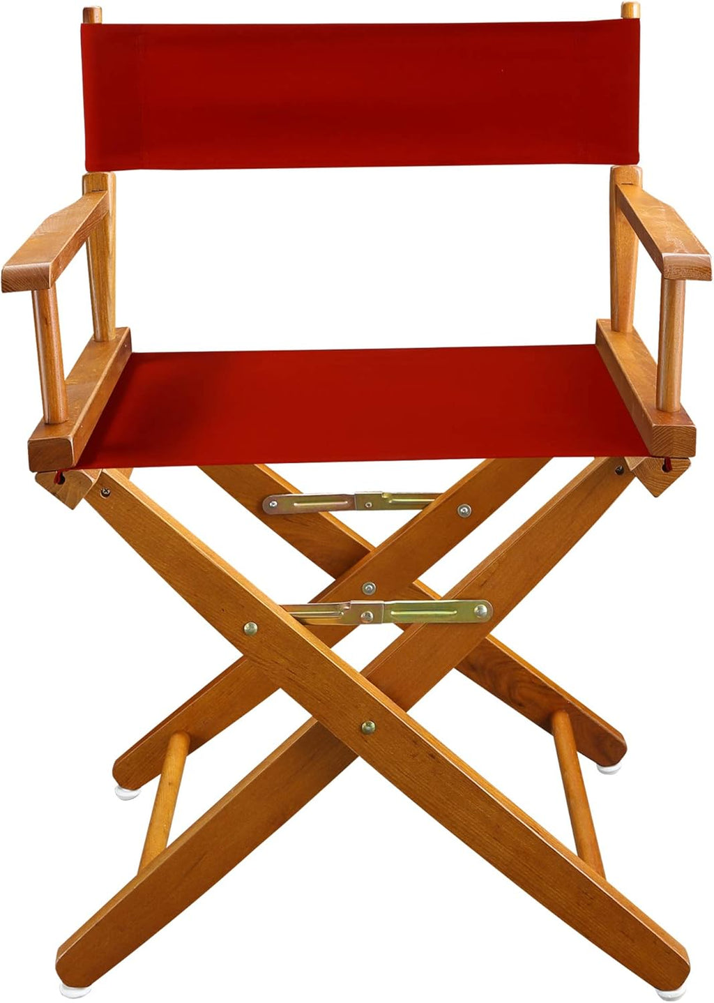 Extra-Wide Director's Chair with Red Canvas