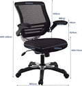 Mesh Ergonomic Office Chair with Flip-Up Arms