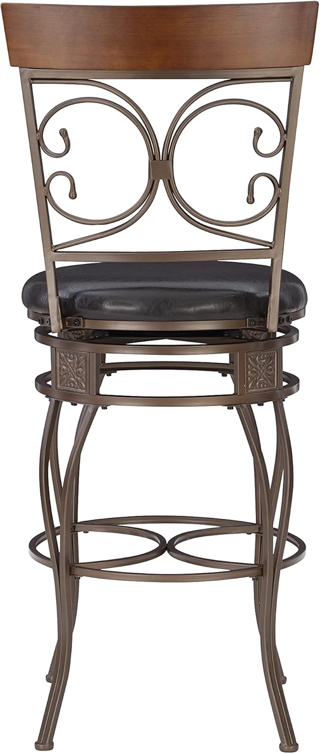 Bar Height Dark Bronze Barstool