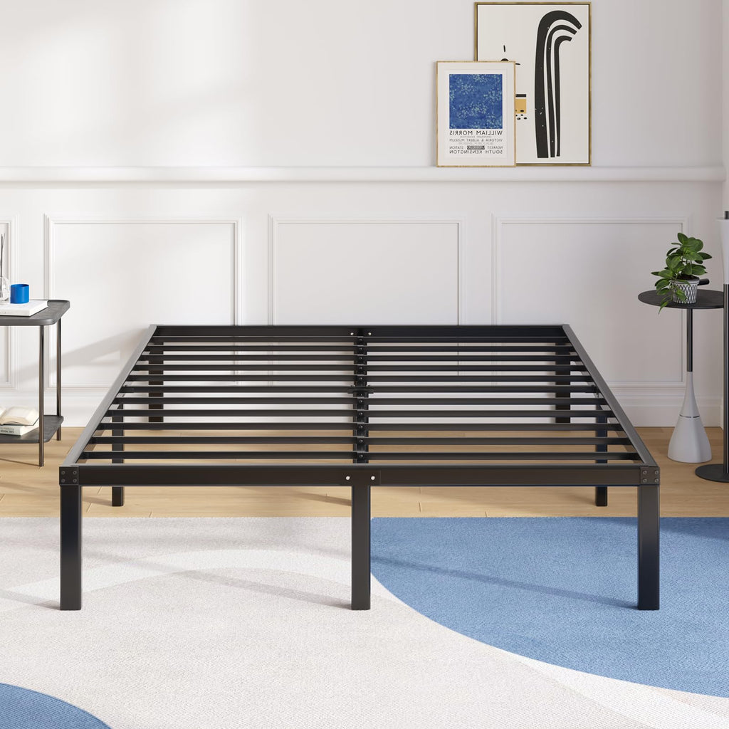 Full Size Metal Platform Bed Frame 14 Inch