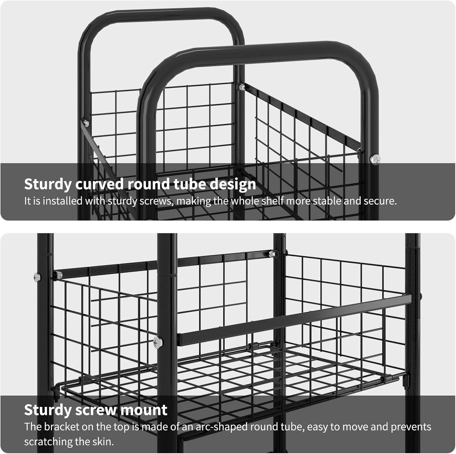 3-Tier Freestanding Open Shelf Unit