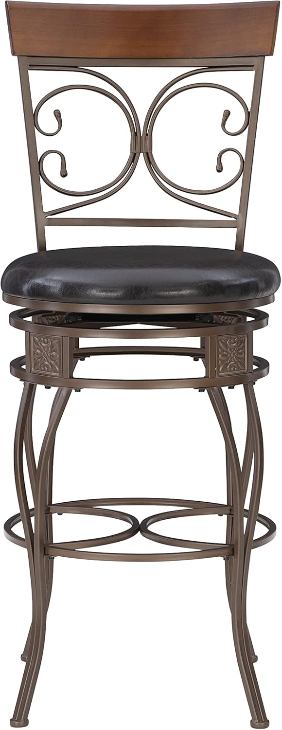 Bar Height Dark Bronze Barstool